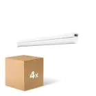 Confezione Multipack 4x Ledvance Reglette LED Linear Compatto High Output 20W 2000lm - 840 Bianco Freddo | 120cm