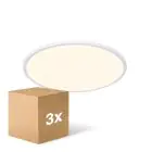 Confezione Multipack 3x Nordlux Ceiling Oja 42 19W 830 2100lm 120D Bianca | Dimmerabile - Dim to Warm