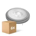 Confezione Multipack 6x Ledvance Superior Faretti LED Riflettore G53 AR111 11.7W 800lm 40D - 927 Bianco Molto Caldo | Miglior resa cromatica - Dimmerabile - Sostitua 75W