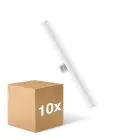 Confezione Multipack 10x Ledvance Ledinestra BASE LED Tube 3.5W 370lm - 827 Bianco Molto Caldo | 30cm - Sostitutiva 25W