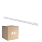 Confezione Multipack 4x Noxion Reglette LED Batline V2.0 8W 990/1080/1050lm - 830-865 CCT | 60cm