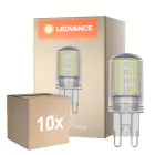 Confezione Multipack 10x Ledvance Performance LED Capsule Chiara G9 4.2W 470lm - 840 Bianco Freddo | Sostitutiva 40W