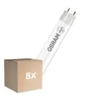 Confezione Multipack 8x Osram Tubo LED T8 (EM/Mains) Standard Output 5.4W 585lm - 830 Luce Calda | 44cm - Sostitutiva 15W