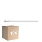 Confezione Multipack 10x Philips Master Tubo LED T8 (EM/Mains) Ultra Output 13.5W 2500lm - 865 Luce Del Giorno | 120cm - Sostitutiva 36W