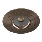 Noxion Incasso Faretti Logic MR16 Inclinabile Lucido Bronze | 92mm - Ritaglio 80mm - IP20 - Incl. GU10 Attacco