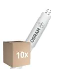 Confezione Multipack 10x Ledvance Tubo LED T5 (HF) High Efficiency 10W 1500lm - 840 Bianco Freddo | 85cm - Sostitutiva 21W