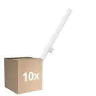 Confezione Multipack 10x Osram LEDinestra HD Lighting S14d 4.7W 470lm - 927 Bianco Molto Caldo | Miglior Resa Cromatica - Dimmerabile - Sostitutiva 40W