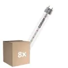 Confezione Multipack 8x Osram Tubo LED T8 Fluora (EM/Mains) Standard Output 18.3W 1450lm - 825 Bianco Molto Caldo | 150cm - Sostitutiva 58W