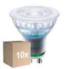 Confezione Multipack 10x Philips Faretti LED Master GU10 PAR16 2.1W 375lm 36D - 827 Bianco Molto Caldo | Sostitutiva 50W