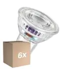 Confezione Multipack 6x Osram Faretti LED GU10 PAR16 4.7W 850lm 100D - 827 Bianco Molto Caldo