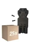 Confezione Multipack 25x Noxion GST - Compatibile Connettore - Maschio - 3 pole