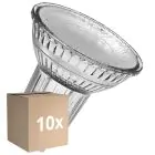 Confezione Multipack 10x Ledvance Faretti LED GU10 PAR16 8W 750lm 36D - 827 Bianco Molto Caldo | Sostitutiva 100W