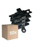 Confezione Multipack 50x Noxion GST - Compatibile Distributor - 1 Maschio + 5 Femmina - 3 pole 1,5mm2