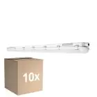 Confezione Multipack 10x Ledvance Stagna LED Stagna 46W 6400lm - 840 Bianco Freddo | 150cm