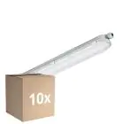 Confezione Multipack 10x Philips Stagna LED Coreline 25W 4000lm - 840 Bianco Freddo | 60cm - Sostitutiva 2x18W