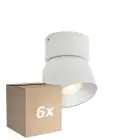 Confezione Multipack 6x Nordlux Pitcher Faretti Metallo Bianca | Adatto per GU10