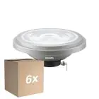 Confezione Multipack 6x Philips Corepro LED Faretti G53 AR111 7W 550lm 40D - 830 Luce Calda | Sostitutiva 50W