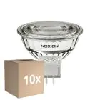 Confezione Multipack 10x Noxion Faretti LED GU5.3 MR16 4.4W 345lm 36D - 840 Bianco Freddo | Sostitutiva 35W