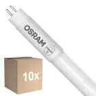 Confezione Multipack 10x Osram Tubo LED T5 SubstiTUBE (HF) High Efficiency 7W 1000lm - 865 Luce del Giorno | 55cm - Sostitutiva 14W