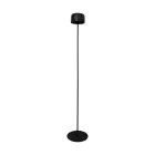 Eglo Lampada da terra Roccanova-L Solar Acciaio Nero 2W 270lm - 830 Luce Calda -  | IP44 - Dimmerabile al tocco - USB-C