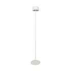 Eglo Lampada da terra Roccanova-L Solar Acciaio Bianca 2W 270lm - 830 Luce Calda -  | IP44 - Dimmerabile al tocco - USB-C